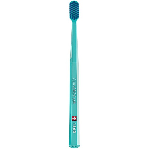 Curaprox CS 1560 Soft Toothbrush 1 Τεμάχιο - Σιέλ / Μπλε