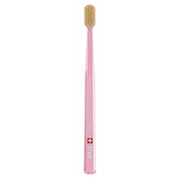Curaprox CS 3960 Super Soft Toothbrush 1 Τεμάχιο - Ροζ/ Κίτρινο