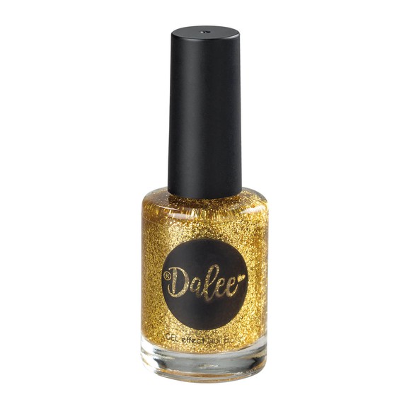Medisei Dalee Gel Effect Nail Polish 12ml - Golden Sparkle (503)