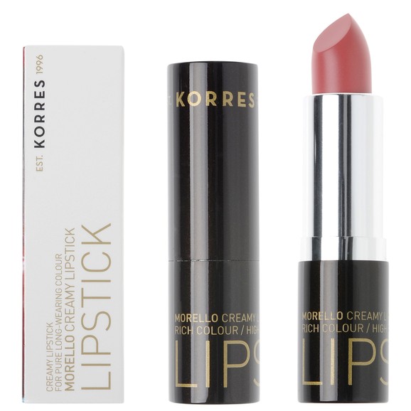 Korres Morello Creamy Lipstick 3,5gr - 16 Ζεστό Ροζ