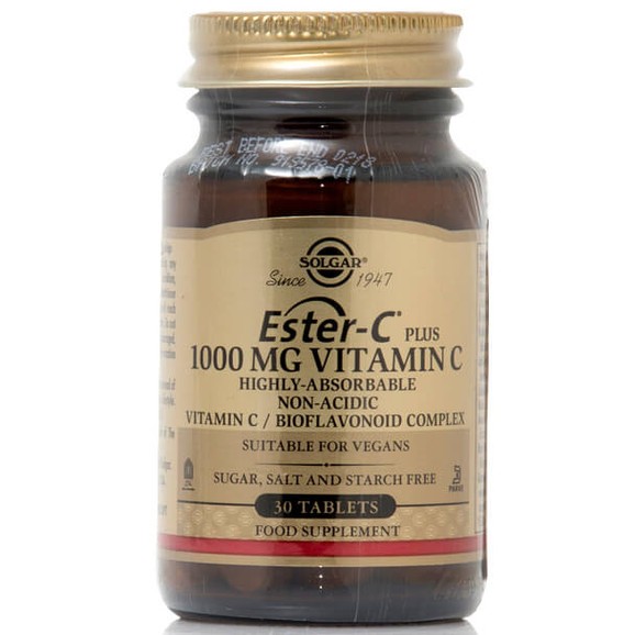 Solgar Ester-C 1000mg - 30 Tabs Solgar Ester-C 1000mg - 30 Tabs