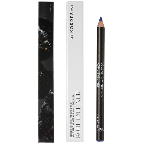 Korres Black Volcanic Minerals Kohl Eyeliner 1,14gr - 04 Μπλε Korres Black Volcanic Minerals Kohl Eyeliner 1,14gr - 04 Μπλε