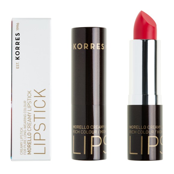 Korres Morello Creamy Lipstick 3.5gr - 44 Φωτεινό Κοραλί Korres Morello Creamy Lipstick 3.5gr - 44 Φωτεινό Κοραλί