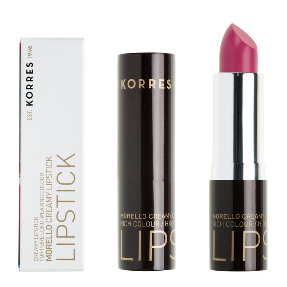 Korres Morello Creamy Lipstick 3.5gr - 19 Ζωηρό Φούξια
