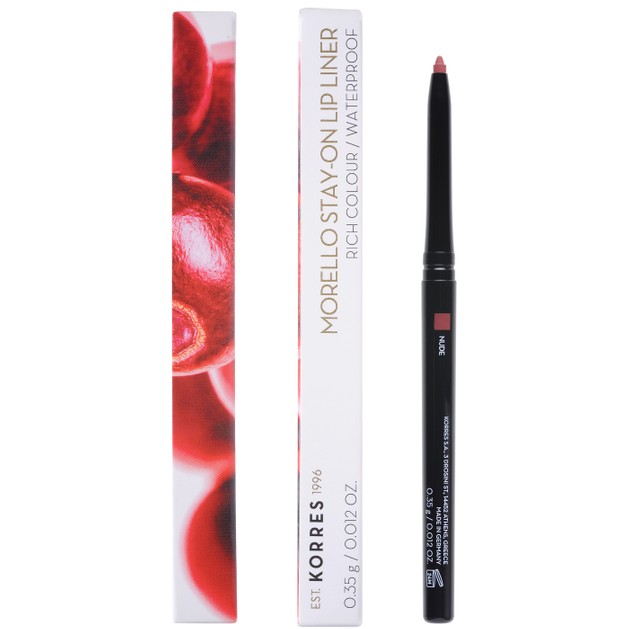 Korres Morello Stay-on Lip Liner 0.35g - 01 Nude Korres Morello Stay-on Lip Liner 0.35g - 01 Nude