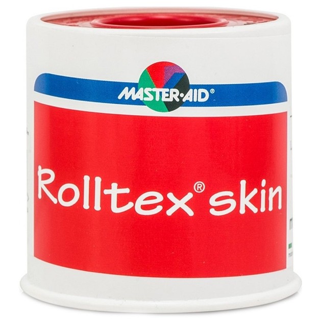 Master Aid Dermatess Roll Tex Skin Αυτοκόλλητη Επιδεσμική Ταινία σε Ρολό Καφέ 1 Τεμάχιο - 5m X 5cm Master Aid Dermatess Roll Tex Skin Αυτοκόλλητη Επιδεσμική Ταινία σε Ρολό Καφέ 1 Τεμάχιο - 5m X 5cm