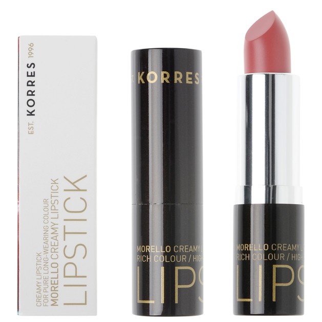 Korres Morello Creamy Lipstick 3,5gr - 16 Ζεστό Ροζ Korres Morello Creamy Lipstick 3,5gr - 16 Ζεστό Ροζ