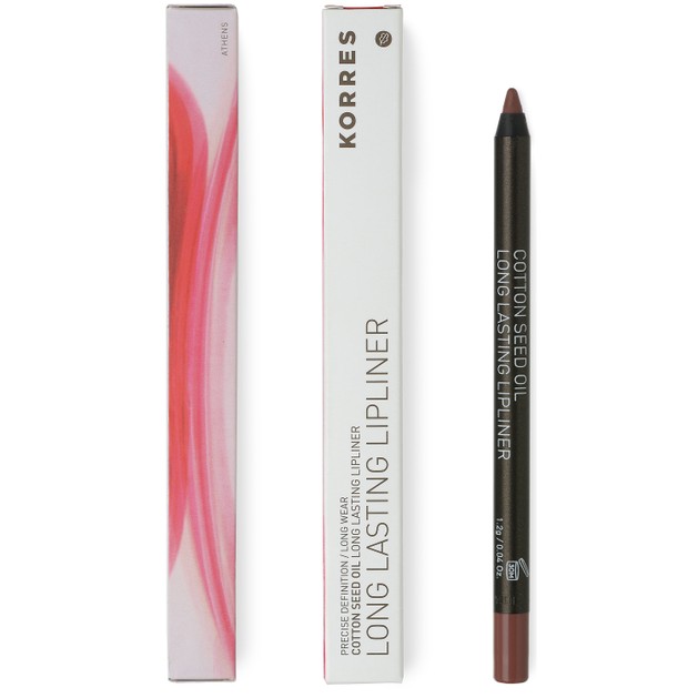 Korres Cotton Seed Oil Long Lasting Lipliner 1.2gr - 02 ΦΥΣΙΚΗ ΣΚΟΥΡΑ ΑΠΟΧΡΩΣΗ Korres Cotton Seed Oil Long Lasting Lipliner 1.2gr - 02 ΦΥΣΙΚΗ ΣΚΟΥΡΑ ΑΠΟΧΡΩΣΗ