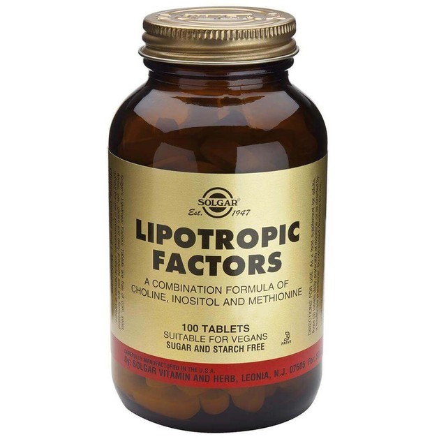 Solgar Lipotropic Factors tabs - 100 tabs Solgar Lipotropic Factors tabs - 100 tabs