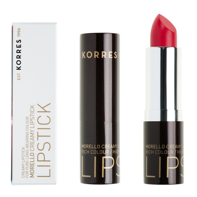 Korres Morello Creamy Lipstick 3.5gr - 21 Έντονο Ροζ Korres Morello Creamy Lipstick 3.5gr - 21 Έντονο Ροζ