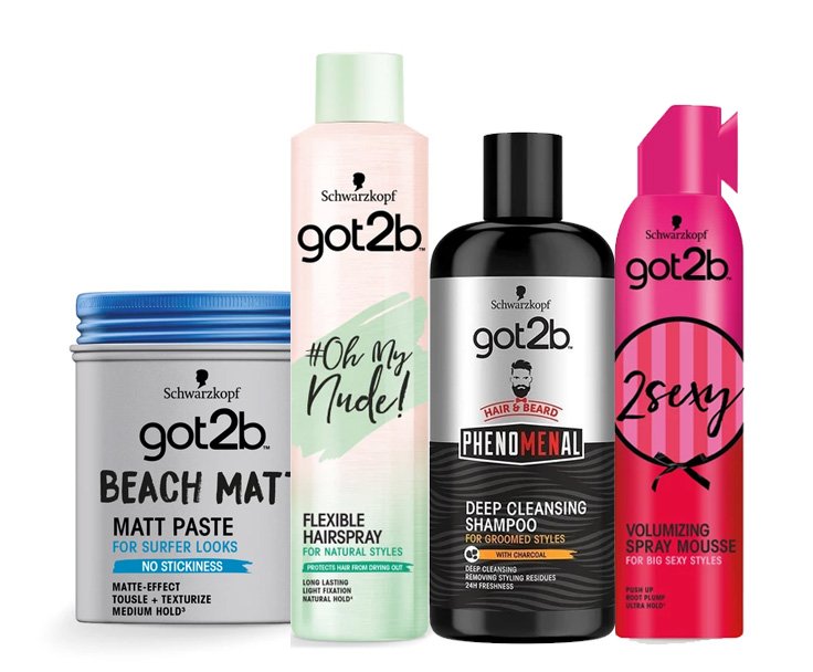 SCHWARZKOPF GOT2B Δυνατό κράτημα στο Styling μαλλιών για διάρκεια όλη την ημέρα!
