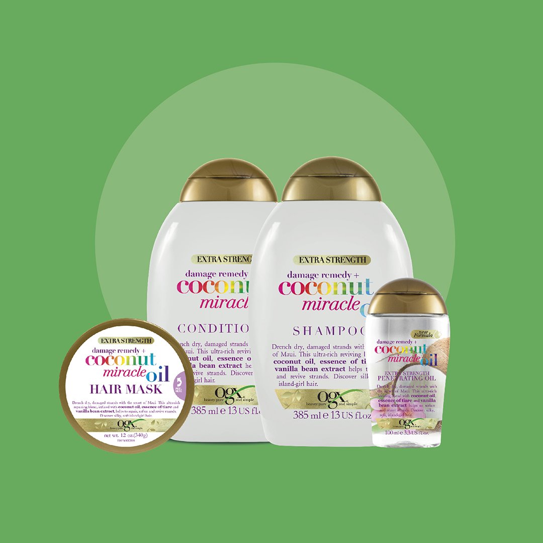 COCONUT MIRACLE OIL Αποκατάσταση