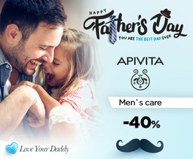 Father's Day Apivita Men's Care -40%