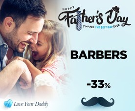 Father's Day Barbers -33%