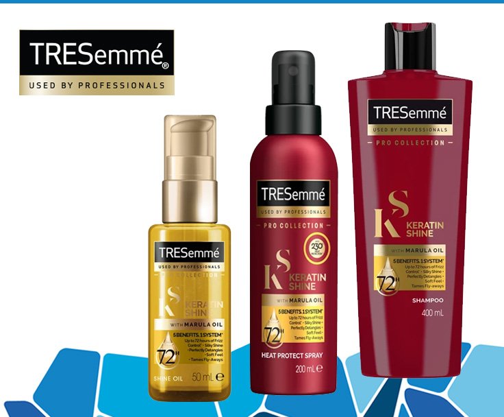 TRESemme από την εβδομάδα μόδας της Νέας Υόρκης στο σπίτι σας!