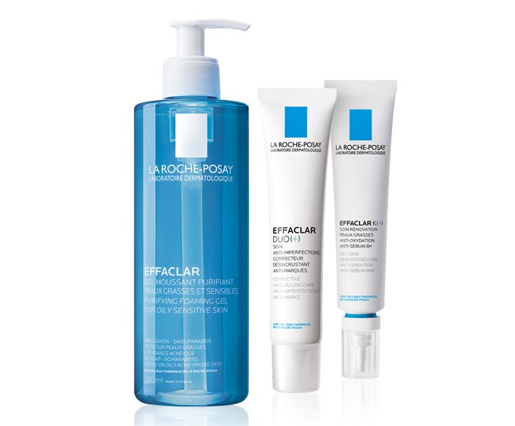 LA ROCHE-POSAY EFFACLAR Η ολική λύση στην λιπαρή επιδερμίδα με τάση ακμής.