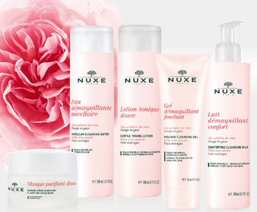 Nuxe Very Rose&nbsp;&gamma;&iota;&alpha; &Kappa;&alpha;&theta;&alpha;&rho;&iota;&sigma;&mu;ό &Pi;&rho;&omicron;&sigma;ώ&pi;&omicron;&upsilon;