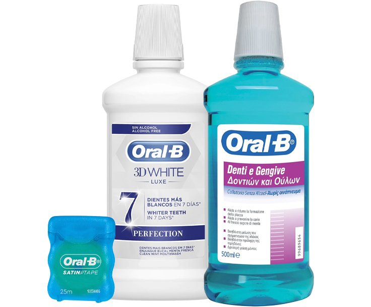 Oral-B ΝΗΜΑΤΑ & ΣΤΟΜΑΤΙΚΑ ΔΙΑΛΥΜΑΤΑ