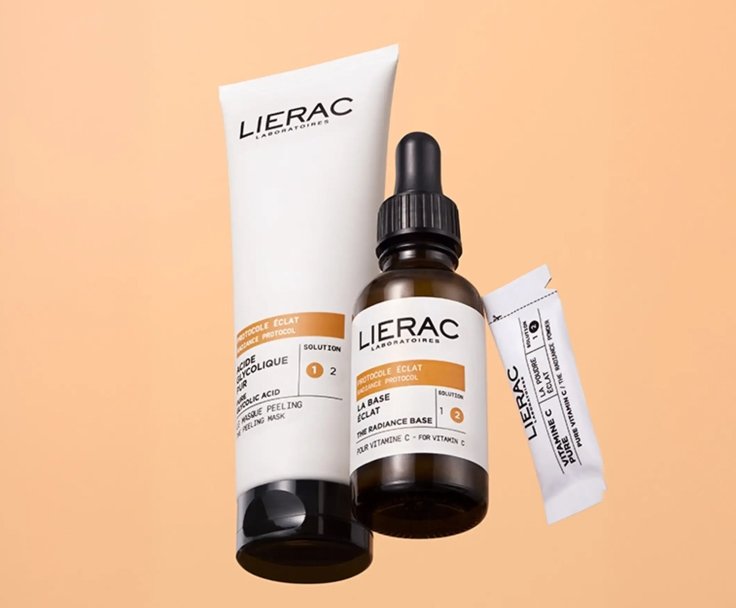 LIERAC RADIANCE PROTOCOL - Πρωτόκολλο λάμψης για φωτεινή επιδερμίδα & ομοιόμορφο κατά των ρυτίδων