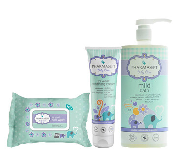 PHARMASEPT BABY CARE &Eta; &epsilon;&pi;&iota;&lambda;&omicron;&gamma;ή &tau;&eta;&sigmaf; &mu;&alpha;&mu;ά&sigmaf;! &Phi;&rho;&omicron;&nu;&tau;ί&zeta;&omicron;&upsilon;&nu; &alpha;&pi;&alpha;&lambda;ά &tau;&omicron; &delta;&epsilon;&rho;&mu;&alpha;&tau;ά&kappa;&iota; &tau;&omicron;&upsilon; &mu;&omega;&rho;&omicron;ύ &sigma;&alpha;&sigmaf;.