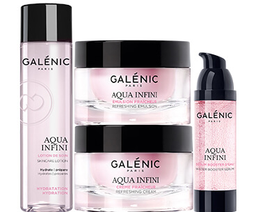 GALENIC AQUA INFINI &Epsilon;&nu;&upsilon;&delta;&alpha;&tau;&iota;&kappa;ή &sigma;&epsilon;&iota;&rho;ά &tau;&omicron; &delta;έ&rho;&mu;&alpha; &sigma;&alpha;&sigmaf; &alpha;&nu;&alpha;&kappa;&tau;ά &tau;&eta;&nu; &alpha;ί&sigma;&theta;&eta;&sigma;&eta; ά&nu;&epsilon;&sigma;&eta;&sigmaf; &kappa;&alpha;&iota; &alpha;&kappa;&tau;&iota;&nu;&omicron;&beta;&omicron;&lambda;&epsilon;ί &omicron;&mu;&omicron;&rho;&phi;&iota;ά.