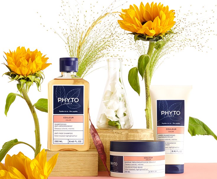 PHYTO PARIS COLOR Η σειρά για την προστασία και την αναζωογόνηση των βαμμένων μαλλιών.