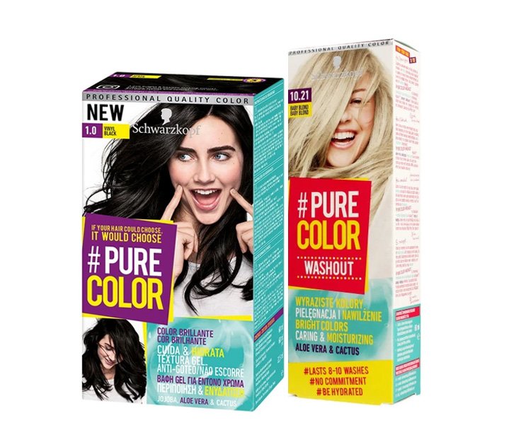 SCHWARZKOPRF PURE COLOR η 1η Μόνιμη Ενυδατική Βαφή σε μορφή Gel που φέρνει την επανάσταση στις βαφές.