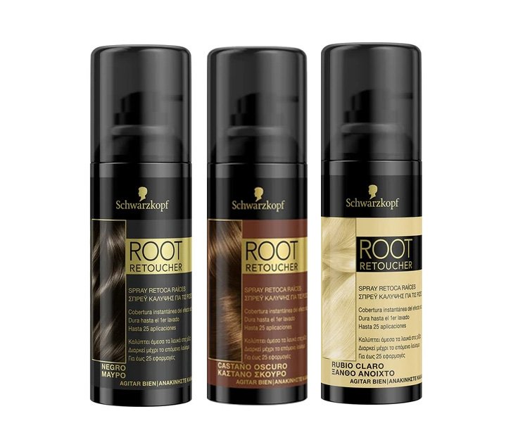 SCHWARZKOPF ROOT RETOUCHER 100% κάλυψη των λευκών μαλλιών μέχρι το επόμενο λούσιμο!