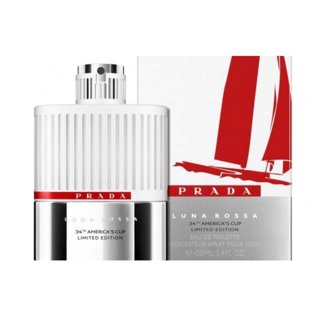 Prada Luna Rossa 34th America\'s Cup Limited Edition Eau De Toilette 100ml Prada Luna Rossa 34th America\'s Cup Limited Edition Eau De Toilette 100ml