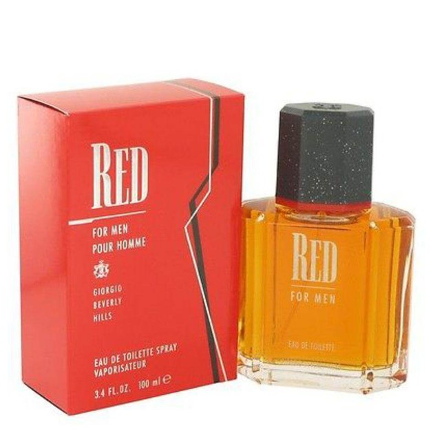 Giorgio Beverly Hills Red For Men Eau De Toilette 100ml Giorgio Beverly Hills Red For Men Eau De Toilette 100ml