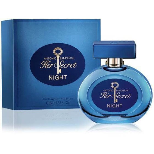 Antonio Banderas Her Secret Night Eau de Toilette 80ml Antonio Banderas Her Secret Night Eau de Toilette 80ml