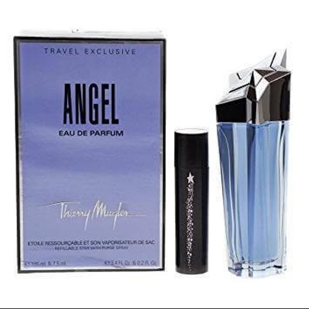 Thierry Mugler Angel Set Eau de Parfum 100ml Refillable And Purse Spray 7,5 ml Thierry Mugler Angel Set Eau de Parfum 100ml Refillable And Purse Spray 7,5 ml