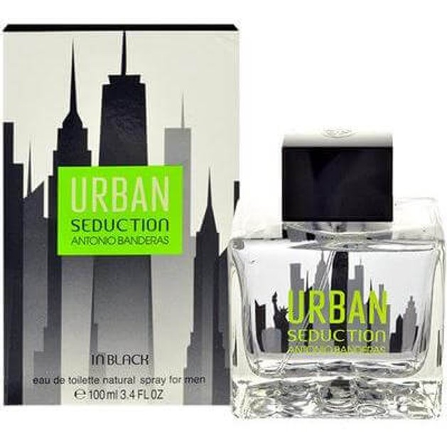 Antonio Banderas Urban Seduction in Black Eau De Toilette 100ml Antonio Banderas Urban Seduction in Black Eau De Toilette 100ml