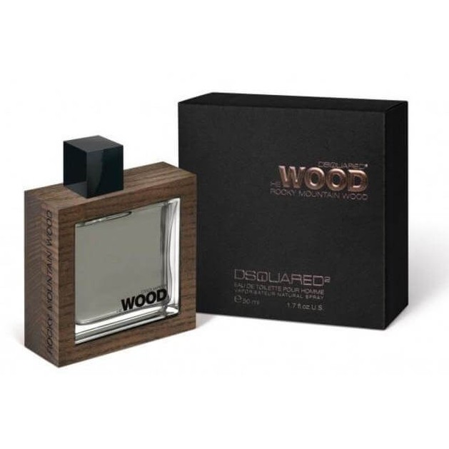 DSQUARED² He WOOD Rocky Mountain Eau De Toilette 50ml DSQUARED² He WOOD Rocky Mountain Eau De Toilette 50ml