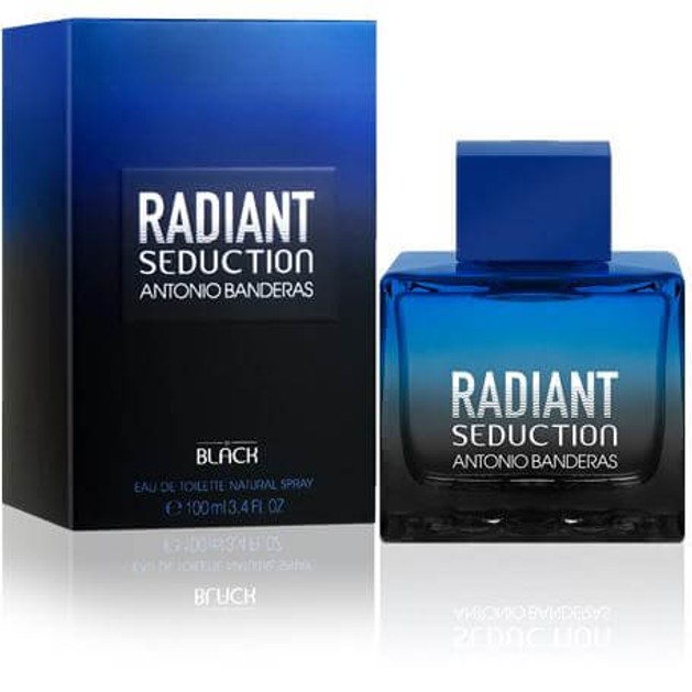 Antonio Banderas Radiant Seduction In Black Eau De Toiette 100ml Antonio Banderas Radiant Seduction In Black Eau De Toiette 100ml