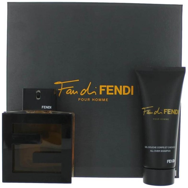 Fendi Fan di Fendi Pour Homme Eau De Toilette 100ml + 100ml Shower Gel Fendi Fan di Fendi Pour Homme Eau De Toilette 100ml + 100ml Shower Gel