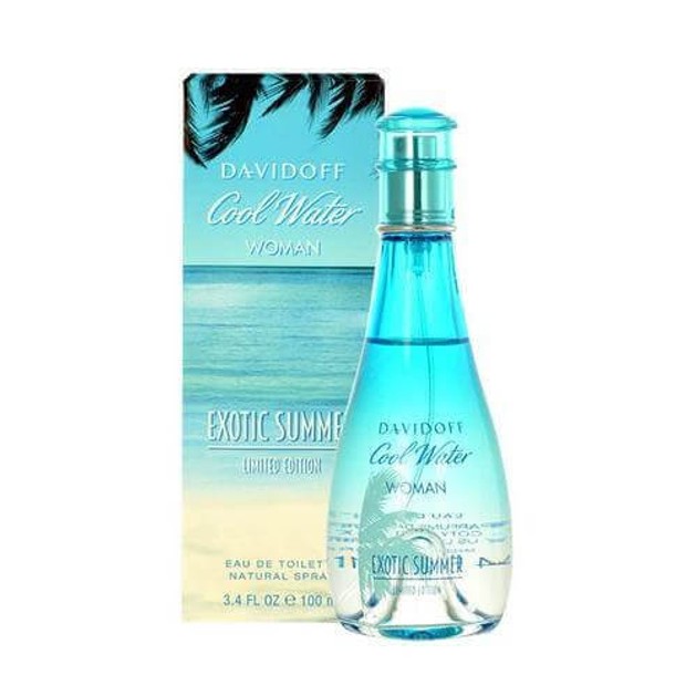 Davidoff Cool Water Woman Exotic Summer Limited Edition 100ml Davidoff Cool Water Woman Exotic Summer Limited Edition 100ml