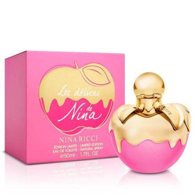 Nina Ricci Les Delices de Nina Limited Edition Eau De Toilette 75ml Nina Ricci Les Delices de Nina Limited Edition Eau De Toilette 75ml