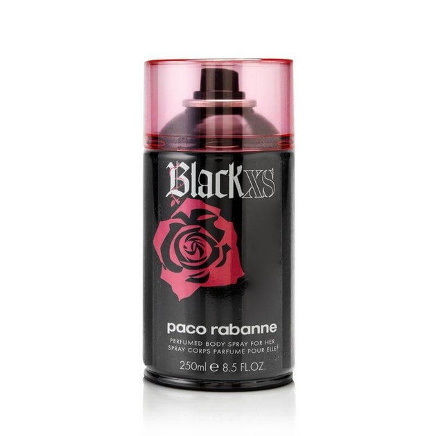 Paco Rabanne Black XS for Her Body Spray 250ml Paco Rabanne Black XS for Her Body Spray 250ml