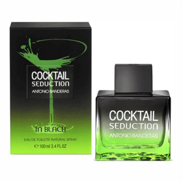 Antonio Banderas Coctail Seduction In Black Eau de Toilette 100ml Antonio Banderas Coctail Seduction In Black Eau de Toilette 100ml