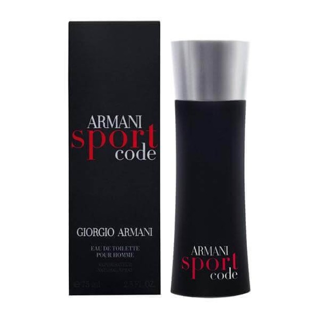 Armani Code Sport Eau De Toilette 75ml Armani Code Sport Eau De Toilette 75ml