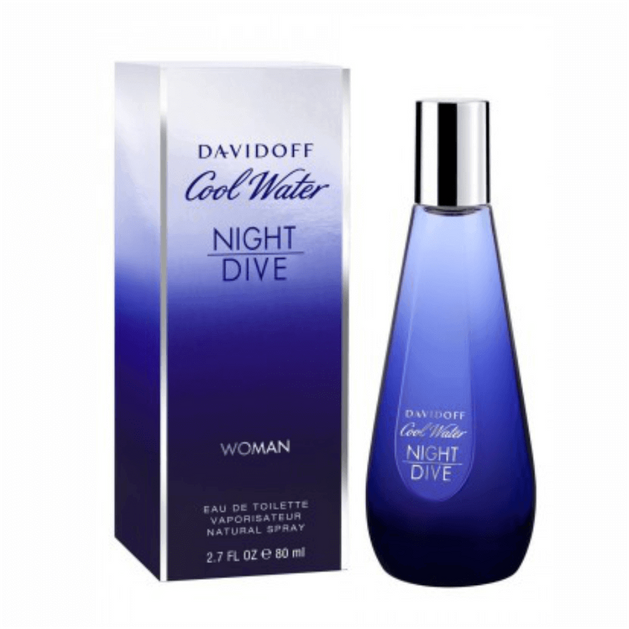 Davidoff Cool Water Night Dive Woman Eau de Toilette 80ml Davidoff Cool Water Night Dive Woman Eau de Toilette 80ml