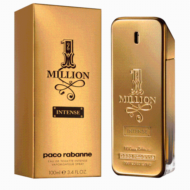 Paco Rabanne 1 Million Intense Eau de Toilette Spray 100ml Paco Rabanne 1 Million Intense Eau de Toilette Spray 100ml
