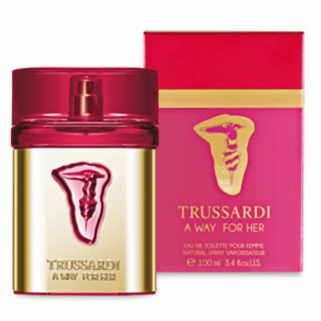 Trussardi A way for her Eau De Toilette Spray 100ml Trussardi A way for her Eau De Toilette Spray 100ml