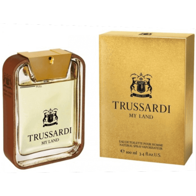 Trussardi My Land Eau De Toilette Spray 100ml Trussardi My Land Eau De Toilette Spray 100ml