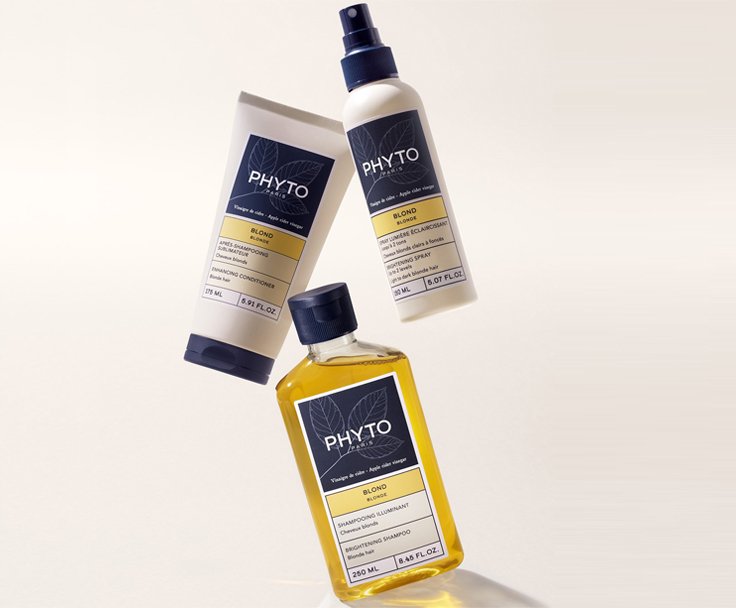 PHYTO PARIS BLONDE Η σειρά αποκλειστικά για ξανθά μαλλιά που χαρίζει λάμψη & ζωντάνια