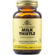 Solgar Milk Thistle Συμπλήρωμα Διατροφής Ισχυρό Αντιοξειδωτικό με Αντιφλεγμονώδεις & Αντιοξειδωτικές Ιδιότητες veg.caps