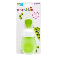 Munchkin Squeeze Spoon Green Лъжичка за хранене 147ml