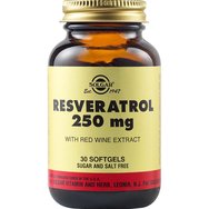 Solgar Resveratrol 250mg, 30 Softgels