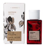 Korres Saffron Amber Eau De Toilette Дамски парфюм със сладки, топли нотки, които подчертават женствеността 50ml
